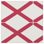 アラバマ州旗 ファブリック (クローズアップ)