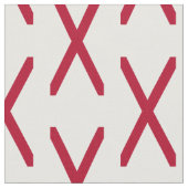 アラバマ州旗 ファブリック (クローズアップ)