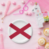 アラバマ州旗 ペーパープレート (パーティー)