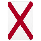 アラバマ州旗 マグネット (縦)