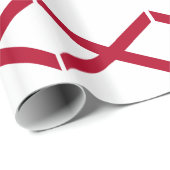 アラバマ州旗 ラッピングペーパー (ロールコーナー)