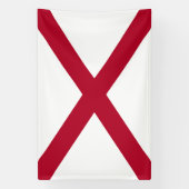 アラバマ州旗 横断幕 (縦)