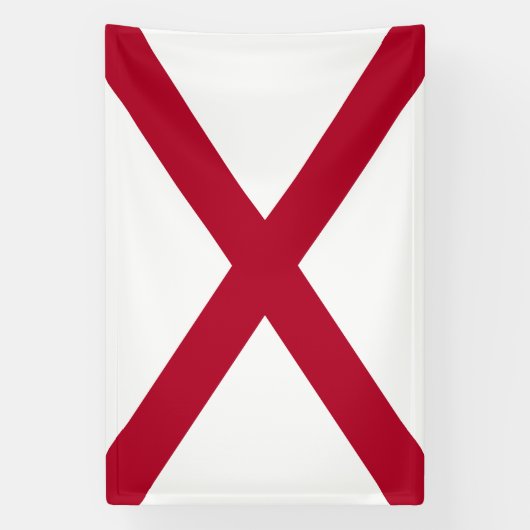 アラバマ州旗 横断幕 (縦)