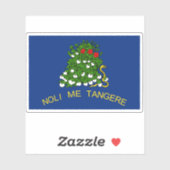 アラバマ州旗（1861年～1865年） シール (シート)