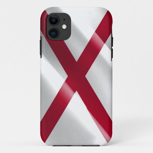 アラバマ州旗 – Case-Mate iPhoneケース (裏面)