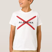 アラバマ州旗bccnt tシャツ (正面)