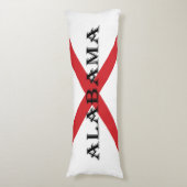 アラバマ州旗tpcn ボディピロー (正面縦)