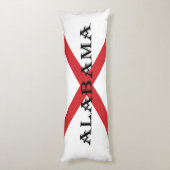 アラバマ州旗tpcn ボディピロー (裏面 (縦))