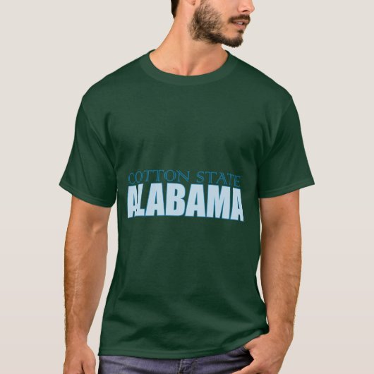 アラバマ州1 Tシャツ (正面)