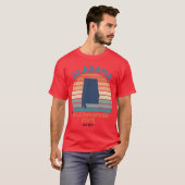アラバマ州 アラバマ州 キバシリ Tシャツ (正面フル)
