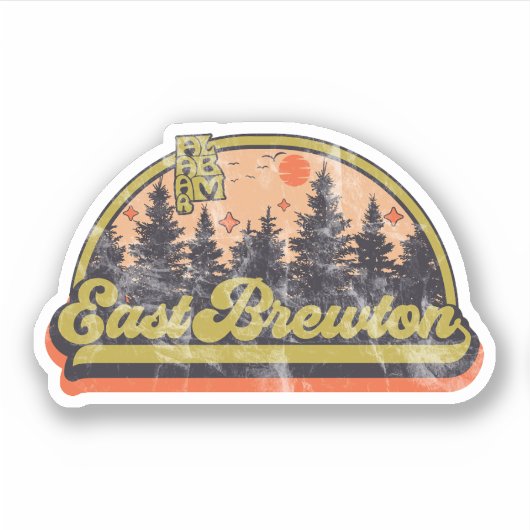 アラバマ州，イーストブルートン シール (正面)