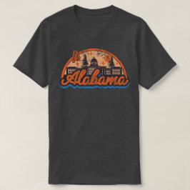 アラバマ州 オールド ヴィンテージ トラベル お土産 Tシャツ