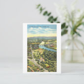 アラバマ州,ガッズデンのヴィンテージの景色, ポストカード (スタンド正面)