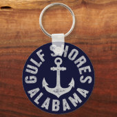 アラバマ州，ガルフショアーズ キーホルダー (正面)
