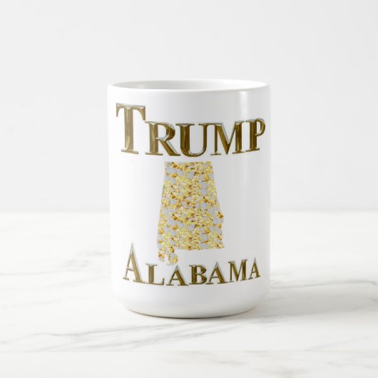 アラバマ州 コーヒーマグカップ (中央)