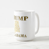 アラバマ州 コーヒーマグカップ (正面右)