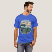 アラバマ州 タラデガ国有林 オーバーサイズ Tシャツ (正面フル)