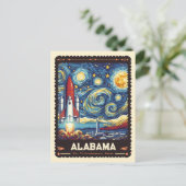 アラバマ州 |ビンセント・ヴァン・ゴッホインスパイア ポストカード (スタンド正面)