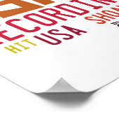 アラバマ州，マッスルショールズ ポスター (角)