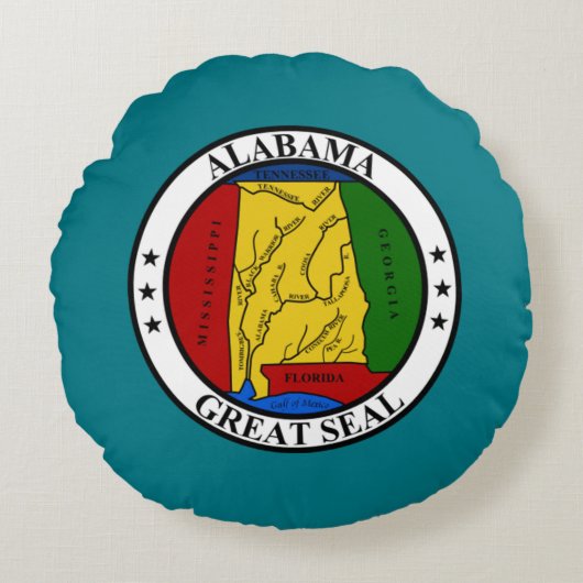 アラバマ州 ラウンドクッション (正面)