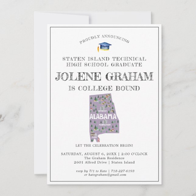 アラバマ州 |大学進学パーティー (正面)