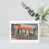 アラバマ州 大文字 シーン アラバマ州 ポストカード (スタンド正面)