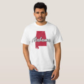アラバマ州 Tシャツ (正面フル)