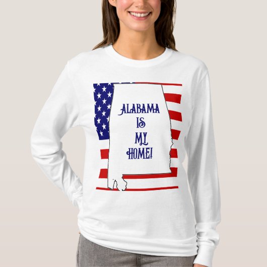 アラバマ州 Tシャツ (正面)