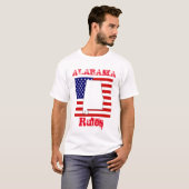 アラバマ州 Tシャツ (正面フル)