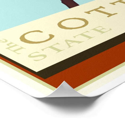 アラバマ旅行 ポスター (角)