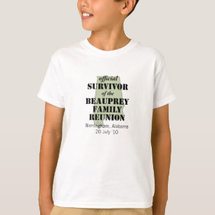 アラバマ族懇親会生存者(緑) Tシャツ