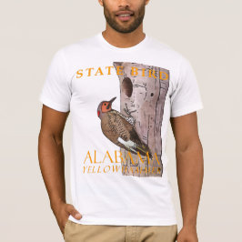 アラバマ準州の鳥 キタピラコウモリモドキ Tシャツ