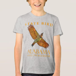 アラバマ準州の鳥 キバシリハシリ トライブレンドTシャツ