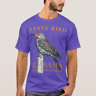 アラバマ準州の鳥 コモン・フリッカー オーバーサイズ Tシャツ