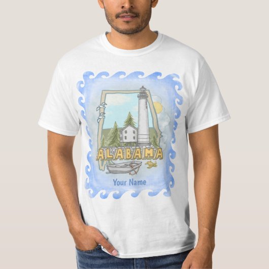 アラバマ灯台Tシャツ Tシャツ (正面)