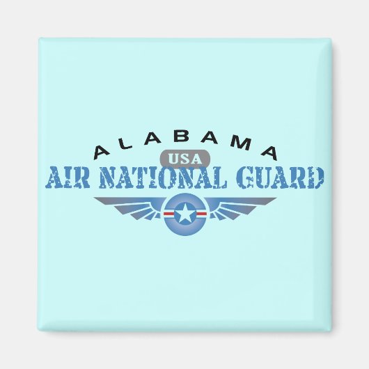 アラバマ空軍国家警備隊 マグネット (正面)