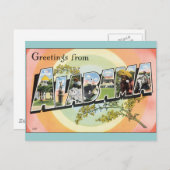 アラバマ語 – アラバマヴィンテージトラベル ポストカード (正面/裏面)