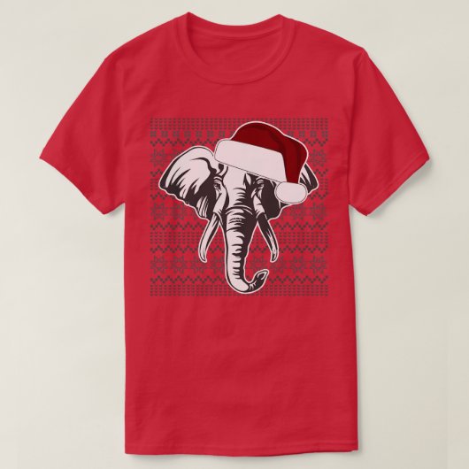 アラバマ醜いクリスマスセーターTシャツ Tシャツ (デザイン正面)