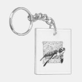 アラバマ野生生物のドーフィン島 キーホルダー (正面左)