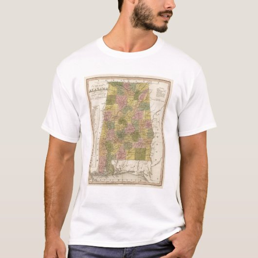 アラバマ2の新しい地図 Tシャツ (正面)