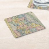 アラバマ2 スクエアペーパーコースター (アングル)