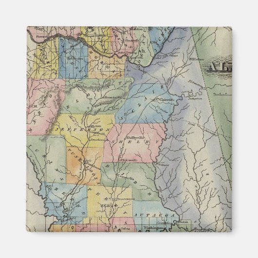 アラバマ2 マグネット (正面)