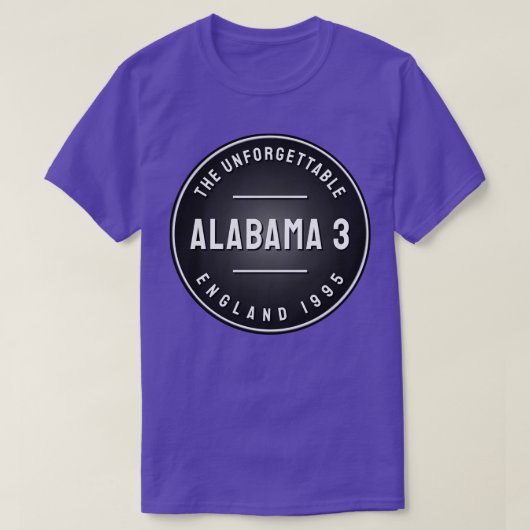 アラバマ3イングランド1995音楽D105 Tシャツ (デザイン正面)