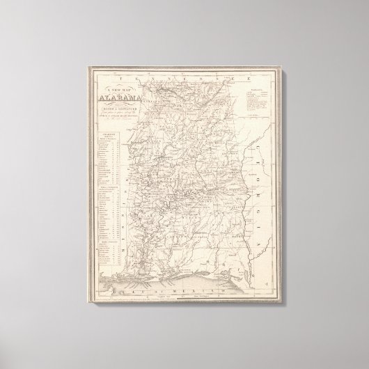 アラバマ3 キャンバスプリント (正面)