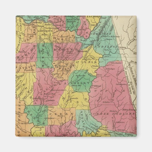 アラバマ3 マグネット (正面)