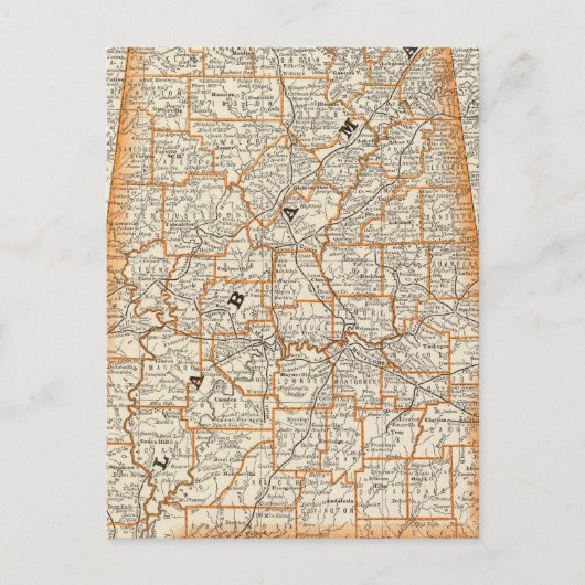 アラバマ4 ポストカード (正面)