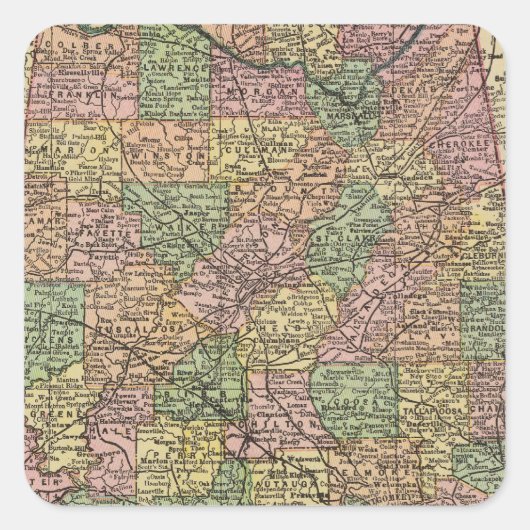 アラバマ7 スクエアシール (正面)