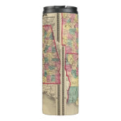 アラバマ、アーカンソー、ルイジアナおよびミシシッピー タンブラー (裏面)