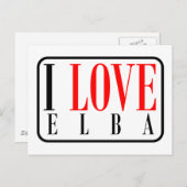 アラバマ，エルバ ポストカード (正面/裏面)