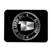 アラバマ・エンブレム マグネット (横)